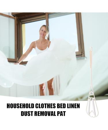 Rug Beater | Dust Removal Racket Manual Quilt Duster with Long Handle | Space Saving Dust Removal Beat Tool Flexible Manual Quilt Duster for Carpet Quilt Clothing and Curtains Lvtfco - Buy Online on GoSupps.com