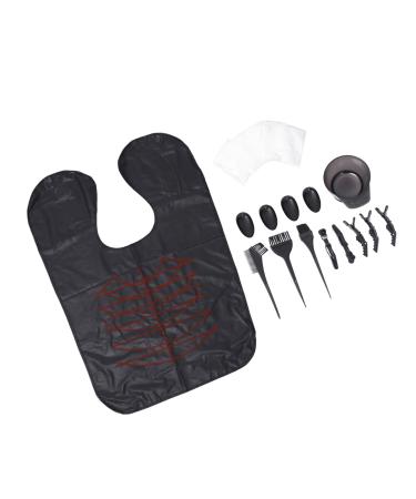 32 pi ces Kit de Coloration Cheveux avec Brosses Prot ge-Mains Cape et Bols pour Salon et Utilisation Domicile Accessoires Pratiques pour Teinture et M lange de Couleur