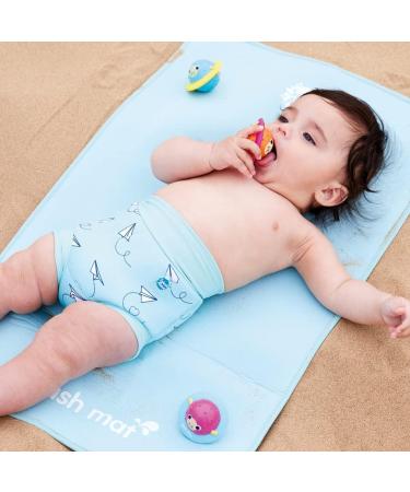 Splash About Baby & Toddler Happy Nappy Reusable Swim Nappy Paper Planes - Size 3-6 Months - Buy Online on GoSupps.com