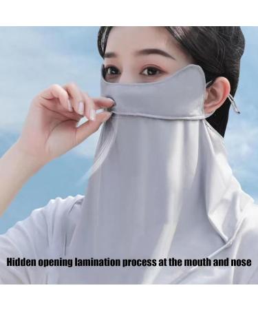 UV Facial Protection Cover - Light Sun Protection Scarf with Ear Loops | Cooling Neck Gaiter for Optimal UV Defense - Buy Online on GoSupps.com