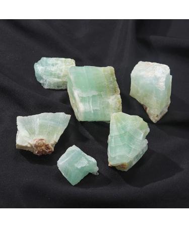 Natural Magic 1PC Natural Crystals Caribbean Calcite Raw Stone Specimen Green Gem Quartz Home Decoration ZJGIDTEM (Size : 30-50g) - Buy Online on GoSupps.com