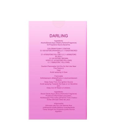 Hybrid & Company Women Darling Eau De Parfum Natural Spray Vaporisateur 3.4 Fl Oz DARLING 3.4 Fl Oz - Buy Online on GoSupps.com