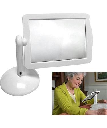 Portable Brighter LED Screen Magnifier Reading Viewer Hands-Free Magnification Portable Gift Reading Glasses for Parents Full of Stars - Buy Online on GoSupps.com