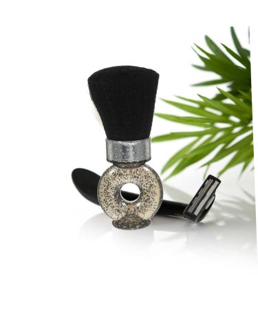 Beavorty Hairschneile Nackenwedel Brush - Razor Brush for Salon Styling | Slim Hairdresser Tool for Men - 8.5x3.5cm Black - Buy Online on GoSupps.com