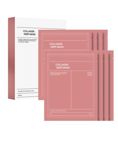 Collagen Mask - Collagen Face Mask - Collagen Mask Overnight - Hydrating Face Mask to Moisturizing - Face Mask - Collagen Deep Mask - Elasticity Improvement (4)