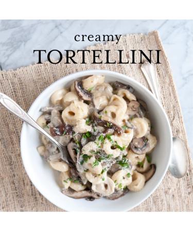 Delallo Three-Cheese Tortellini Pasta 8.8oz 12-Pack - Authentic Italian Pasta Bundle - Buy Online on GoSupps.com