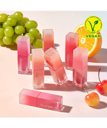 Dasique Juicy Dew Tint (04 Plum Dew) | Long-Wearing Glossy Lip Stain - Vegan & Cruelty-Free - Buy Online on GoSupps.com