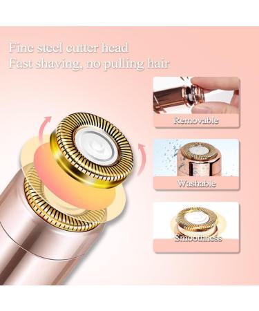 Flawless Facial Hair Remover for Women-rechargeability Ladies Hair Removal Device-Removing Unwanted Facial Hair Quickly and Painlessly-for Lip Mustache Chin (Rose Gold Rechargeable) - Buy Online on GoSupps.com