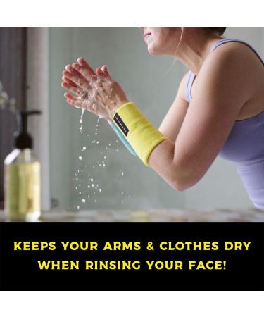 Edam Face Washing Kit - Premium 6 pc Set: Headband, Wristband for Face Washing - Adjustable Reusable Facial Spa Set - Women's Skincare/ Beauty Gift - Buy Online on GoSupps.com