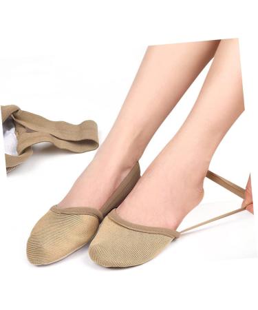 GLEAVI 4 Pairs Half Palm Toe Sleeve Socks for Men & Women - Perfect for Dance Ballet Tap and Yoga - Buy Online on GoSupps.com