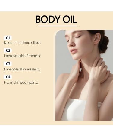 After-Shower Body Oil | 100 ml Moisturizing Beauty Products | Moisturizing body oil for sensitive skin for nighttime and morning hydration of sensitive and oily skin legs and - Buy Online on GoSupps.com