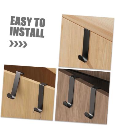 JECOMPRIS 6pcs Door Hook Clothes Rack Craft Coat Hook Towel Hook Hooks for Back of Door Office Cupboard Hanger - Buy Online on GoSupps.com