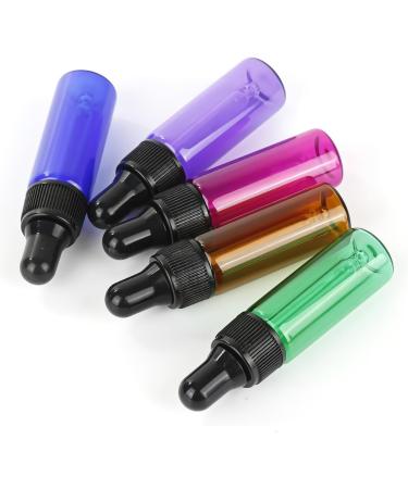 BPZXL 20 pcs Empty 3ml Pink Glass Pipette Bottles - Small Amber & Pink Dripping Bottles for Essential Oils & Aromatherapy - Buy Online on GoSupps.com