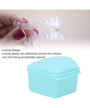 Waterproof Mouthguard Container | Portable Orthodontic Storage Case | Exquisite Blue Design for Office & Travel - Buy Online on GoSupps.com