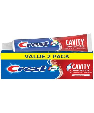 Crest Cavity Protection Toothpaste Regular Paste 5.7 Oz (Pack Of 2) - Buy Online on GoSupps.com