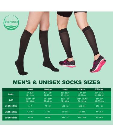 EvoNation Women s Knee High Compression Socks - 8-15 mmHg Mild Pressure Tan X-Large | International Shipping Available - Buy Online on GoSupps.com