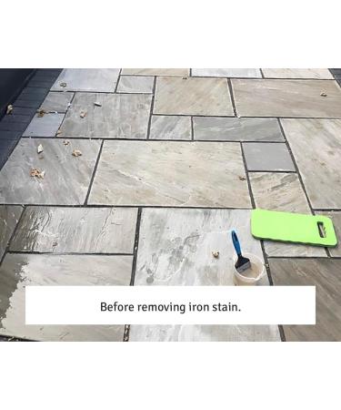 ECOPROTEC Iron Stain Away Cleaner - 1 Litre | Removes Brown Stains from Natural Stone - Buy Online on GoSupps.com