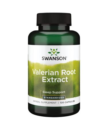 Swanson Valerian Root (Standardized) 200 Milligrams 120 Capsules