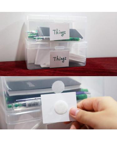 Vkey (500 Pair Sets) 3/4inch 20mm Diameter Sticky Back Coins Hook & Loop Self Adhesive Dots Tapes (White) - Buy Online on GoSupps.com