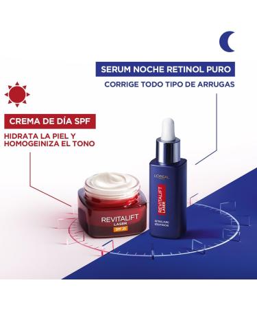  L'Oreal Paris L'Or al Paris Rutina Revitalift Laser Retinol Serum + SPF Cream current version - Buy Online on GoSupps.com