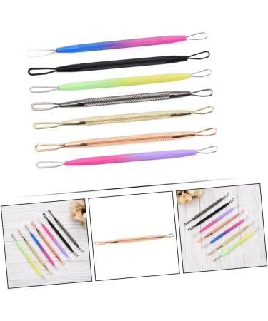 Mikinona Cleaning Tools 7pcs Double-headed Extrusion Ring Pore Cleaner Removal Pore Remover Pimple Tools Set Stainless Steel - Buy Online on GoSupps.com
