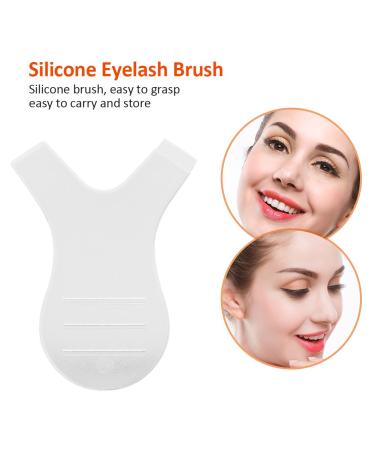 50 Pcs Y Shape Eyelash Brush Set - Silicone Lash Lift Combs for Eyelash Extensions & Beauty Makeup Tools - Buy Online on GoSupps.com