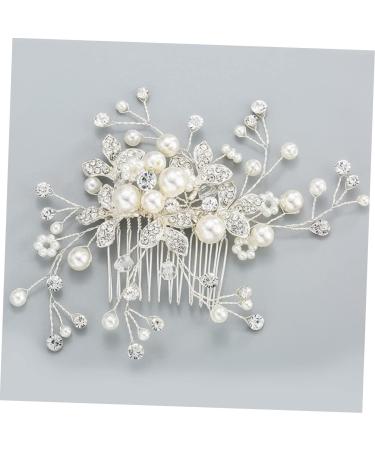 FRCOLOR Set of 3 Bridal Headpiece Tiara Bridal Insert Comb Bridal Hair Comb Hairpin Miss Wedding - Buy Online on GoSupps.com