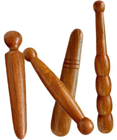 Healeved 16-Piece Wooden Foot Massage Tool Set | Acupuncture Point Rods & Sole Massagers for Ultimate Relaxation - Buy Online on GoSupps.com