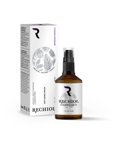 Hendel Garden Rechiol Bakuchiol Serum Retinol Alternative - Anti Aging Collagen Cream With Vitamin C Almond Oil Renewing Better Than Retinol Refining Facial Moisturizer