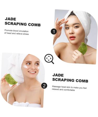 Fomiyes 2-in-1 Massage Comb & Gua Sha Tool - Trigger Point & Scalp Massage for Hair Health | International Shipping Available - Buy Online on GoSupps.com