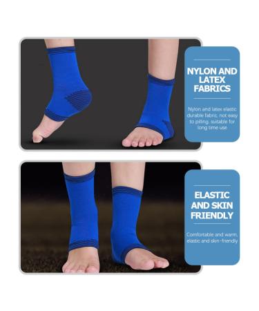 POPETPOP Ankle Protector & Arch Support Sleeves | Comfortable Ankle Brace for Running | Toddler Size Available - Blue - Buy Online on GoSupps.com