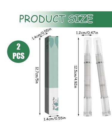 Hongecb Nail Care Pen - 2 PCs | Strengthen & Protect Your Nails | Health Routine Nail Care | Easy Application for Daily Use - Buy Online on GoSupps.com