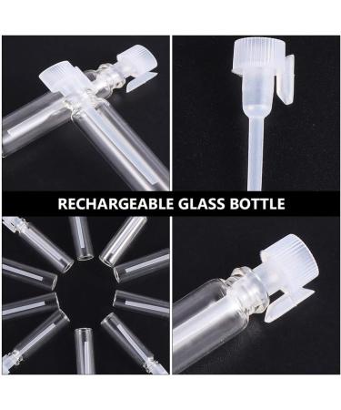 Beaupretty 50 Piece 1ml Mini Sample Perfume Test Bottles - Clear Travel Glass Spray Containers for Makeup & Samples - Buy Online on GoSupps.com