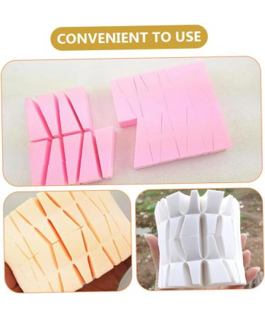 Healeved 3 Triangle Puff Makeup Powder Puff Foundation Sponge Makeup Puff Wedge -shaped Makeup Sponge Wedge Makeup Small Makeup Sponge Girl Makeup Sponge Loose Powder Puff - Buy Online on GoSupps.com