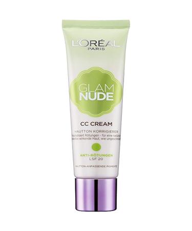 L'Oreal Paris Glam Nude CC Cream Anti Redness 30 ml Anti-Redness