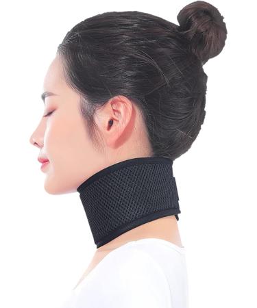 Ergonomic Neck Support Collar - Breathable Bandage with Velcro Fastener for Neck Pain Relief at Home & Office | Unisex - Buy Online on GoSupps.com