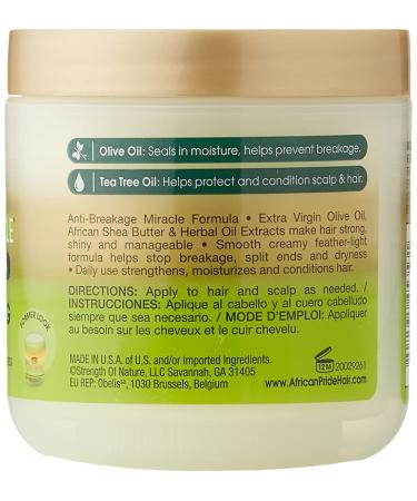 Buy African Pride Olive Miracle Cream 6 Oz - Nourishing Hair & Skin Moisturizer - International Shipping Available - Buy Online on GoSupps.com