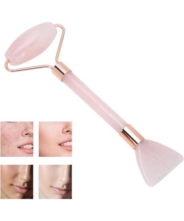 Verdant Touch Dual Head Face Roller - Skin-Friendly Gua Sha Massage Tool for Glowing Skin - Buy Online on GoSupps.com