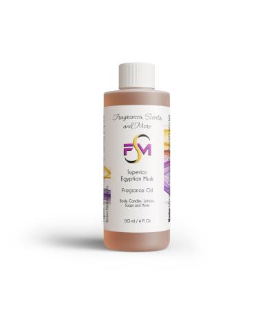 Superior Egyptian Musk Fragrance Oil - 4 Fl Oz Plastic Bottle (120ml) 4 Fl Oz (Pack of 1)