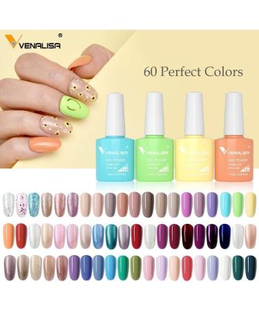 Gel Nail Polish 7.5ml Upgraded High Pigmentation Funny Bunny Glitter Gel Lacquer Nail Art Manicure Nail Gel Polish - (Color: 728) - Buy Online on GoSupps.com