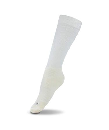Nerve Spa Tall Diabetic Socks for Men - Extra Wide Performance Grade Breathable Thin Loose Fitting Socks for Diabetics Knee High (Large 2 Pairs)