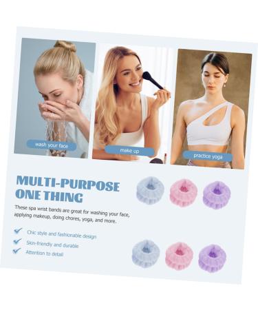 Mikinona 3 Bracelets de Lavage pour Visage Serviettes Absorbantes Ultra Fines Microfibre pour Spa Pastel Rose pour Maquillage Yoga - Buy Online on GoSupps.com