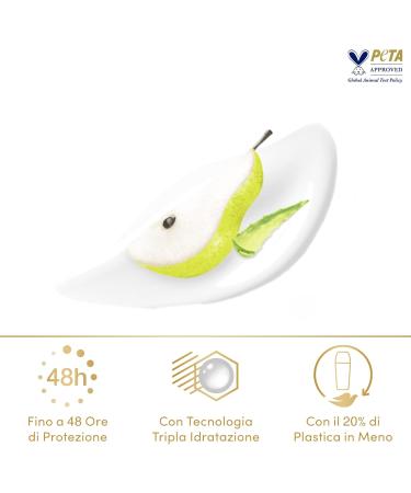 Dove GO FRESH Aloe & Pera Deo Roll-On 50ml - Buy Online on GoSupps.com