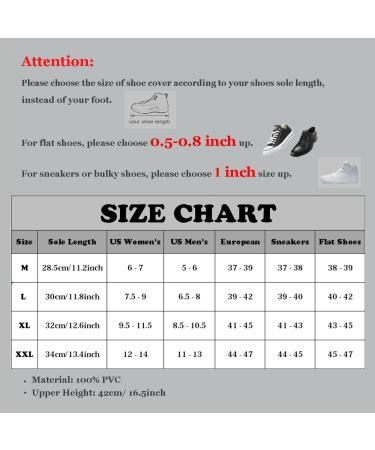 Waterproof Rain Boot Shoes Covers | HLKZONE | Foldable & Reusable | Slip Resistant Overshoes | Reflective | Black | Women 9.5-11.5 X-Wide/Men 8.5-10.5 X-Wide - Buy Online on GoSupps.com