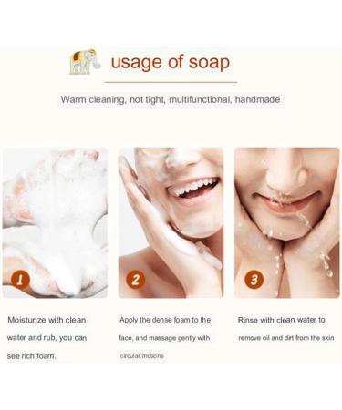 Layue Rice Milk Soap Rice Milk Soap Facial Cleanser Thai Rice Soap Lightening Milk Rice Soap Lightening Cleansing Rice Soap For Face And Bodycleansing - Buy Online on GoSupps.com