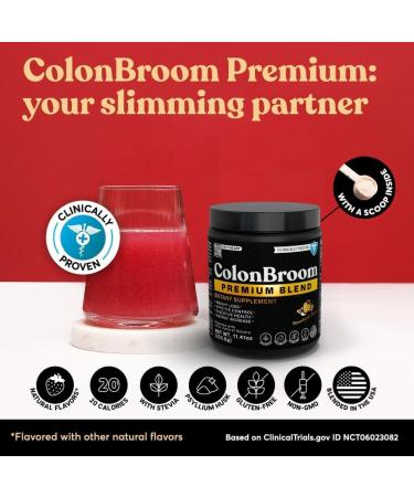 ColonBroom Premium Powder Supplement (Strawberry 50 Servings) + Mushroom Complex Powerful Mushroom Blend with Cordyceps Reishi Shiitake Lion s Mane Extract for Energy Immunity (60 Capsules) - Buy Online on GoSupps.com
