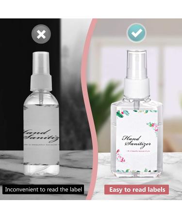 24 Pcs HULISEN Travel Spray Bottles 2oz - Fine Mist, Leak-proof, Refillable - Ideal for Baby Showers - Buy Online on GoSupps.com