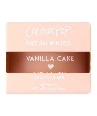 ColourPop Fresh Kiss Lip Mask - Leave-On Lip Moisturizer & Overnight Treatment - Replenishes Dry Lips with Shea Butter & Vitamin E - Vanilla Cake (0.28 oz) - Buy Online on GoSupps.com