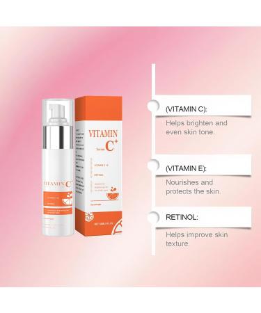  Raevior Vitamin C Serum for Women Dark Spot Remover for Face Hydrating Anti Aging Face Serum with Retinol & Vitamin E Brightening to Reduce Wrinkles & Uneven Skin Tone Pore Minimizer (4pcs) - Buy Online on GoSupps.com