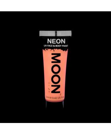 Moon Glow 12ml Neon UV Face & Body Paint - Pastel Orange | High-Quality Body Paint - Buy Online on GoSupps.com